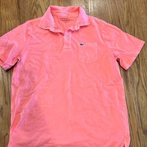 Vineyard Vines Men's Coral Polo Shirt